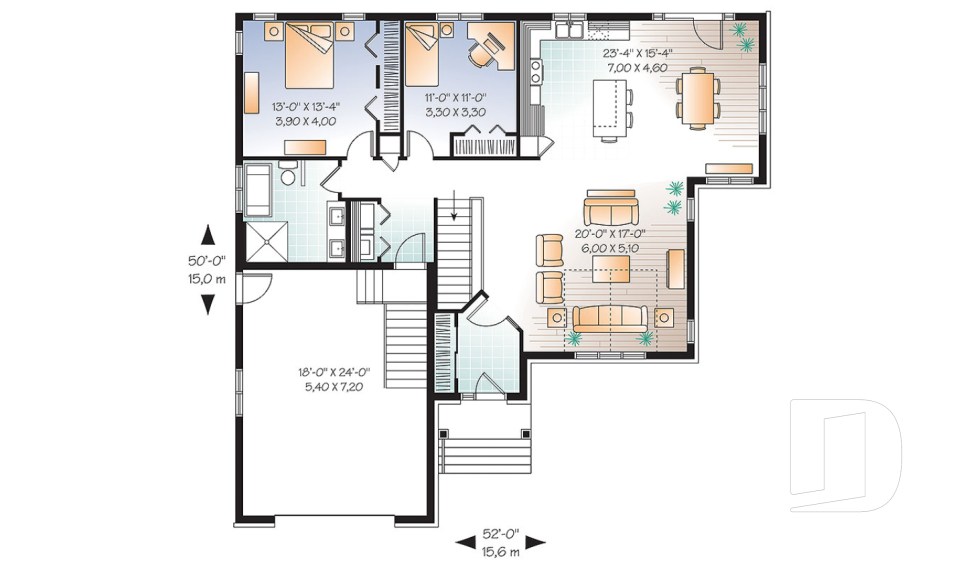 Rez-de-chaussée -  - Sylvestre 2