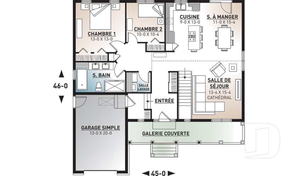 Rez-de-chaussée -  - Longpré