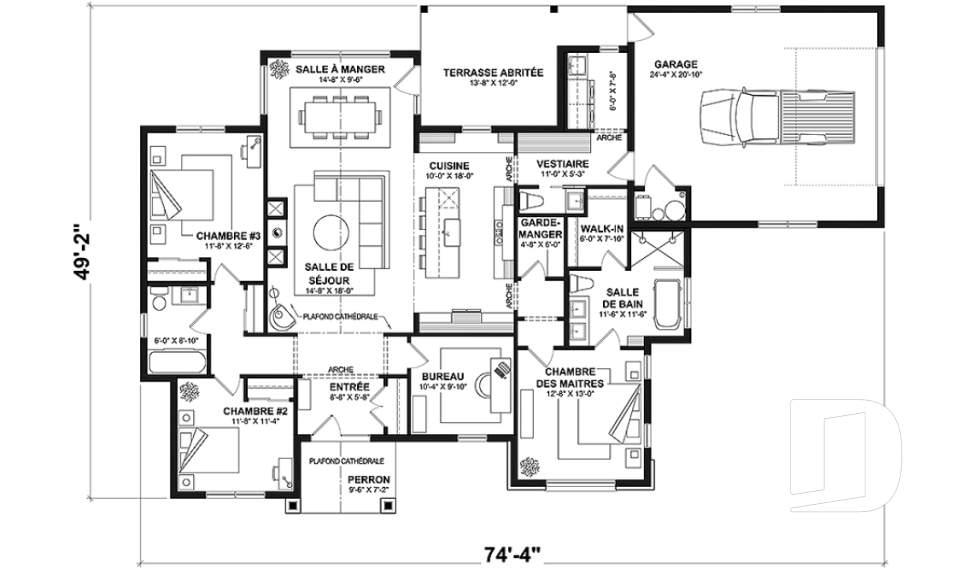 Rez-de-chaussée -  - Andrews