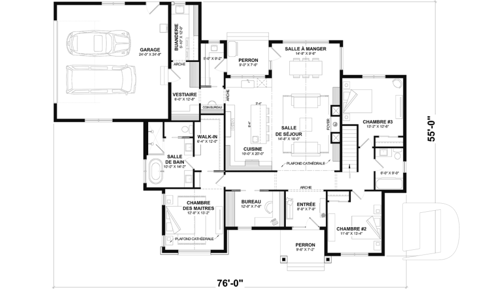 Rez-de-chaussée (Optionel $) -  - Andrews 2