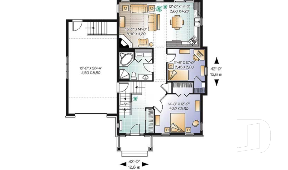 Rez-de-chaussée -  - Silène