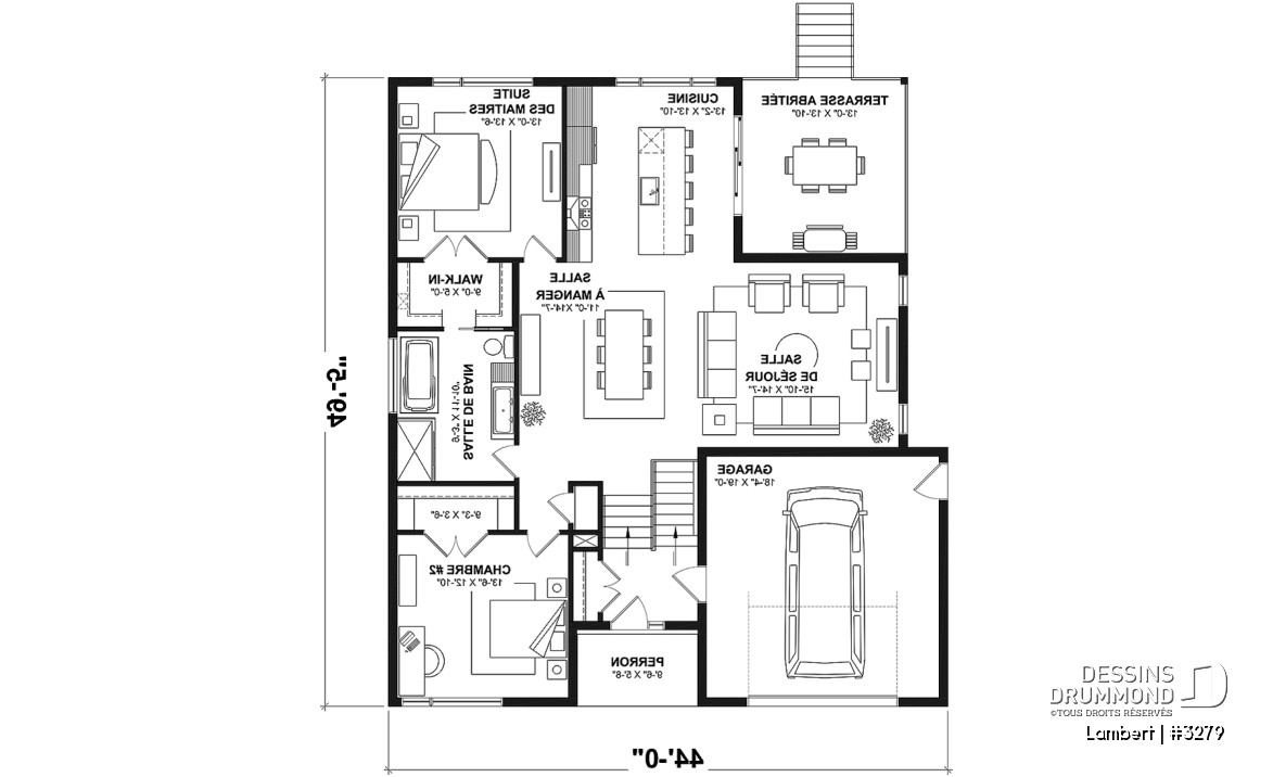 Rez-de-chaussée - Maison contemporaine à entrée split, 2 à 5 chambres, salle familiale et salon, bureau, garage et plus! - Lambert
