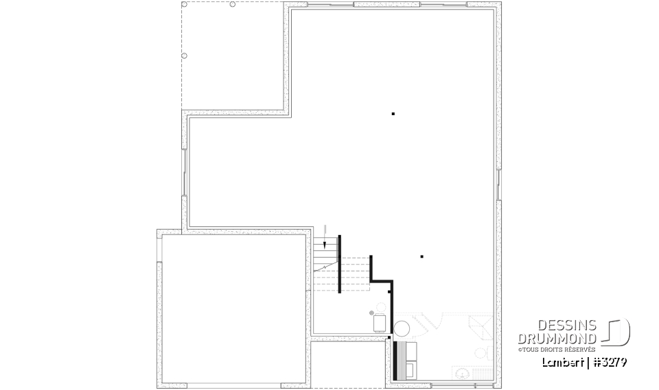 Sous-sol aménageable - Maison contemporaine à entrée split, 2 à 5 chambres, salle familiale et salon, bureau, garage et plus! - Lambert
