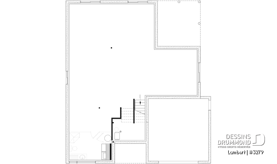 Sous-sol aménageable - Maison contemporaine à entrée split, 2 à 5 chambres, salle familiale et salon, bureau, garage et plus! - Lambert