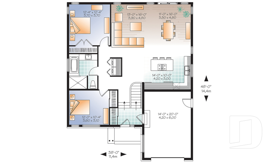 Rez-de-chaussée -  - La Seine