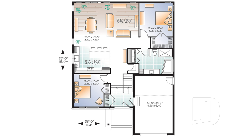 Rez-de-chaussée -  - La Seine 2