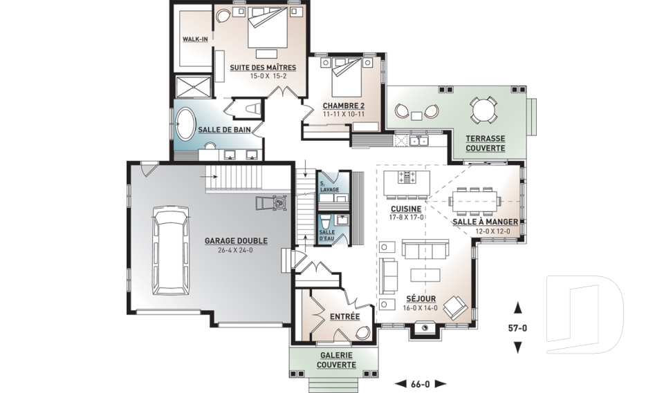 Rez-de-chaussée -  - Ashton