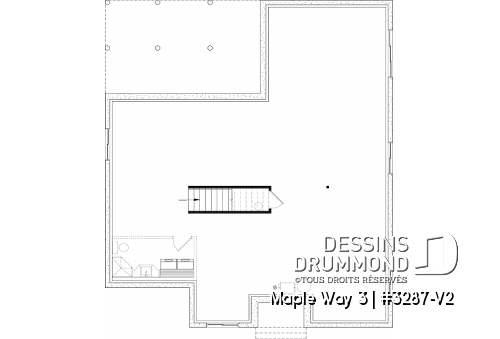 Sous-sol aménageable -  - Maple Way 3