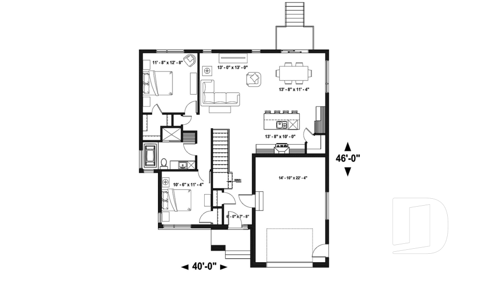 Rez-de-chaussée -  - Pintendre