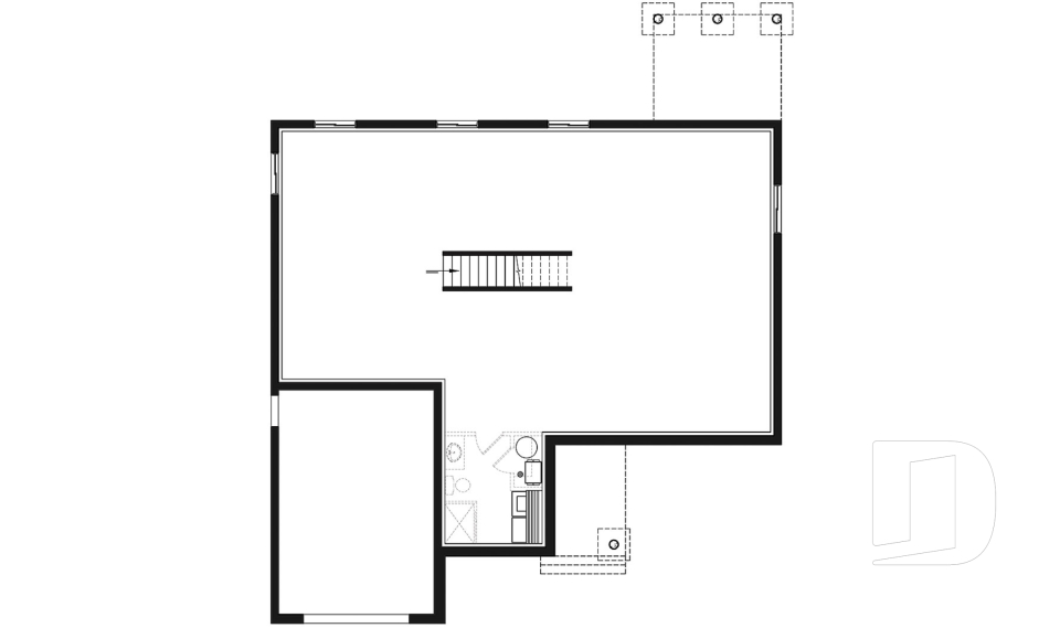 Sous-sol -  - Woodside