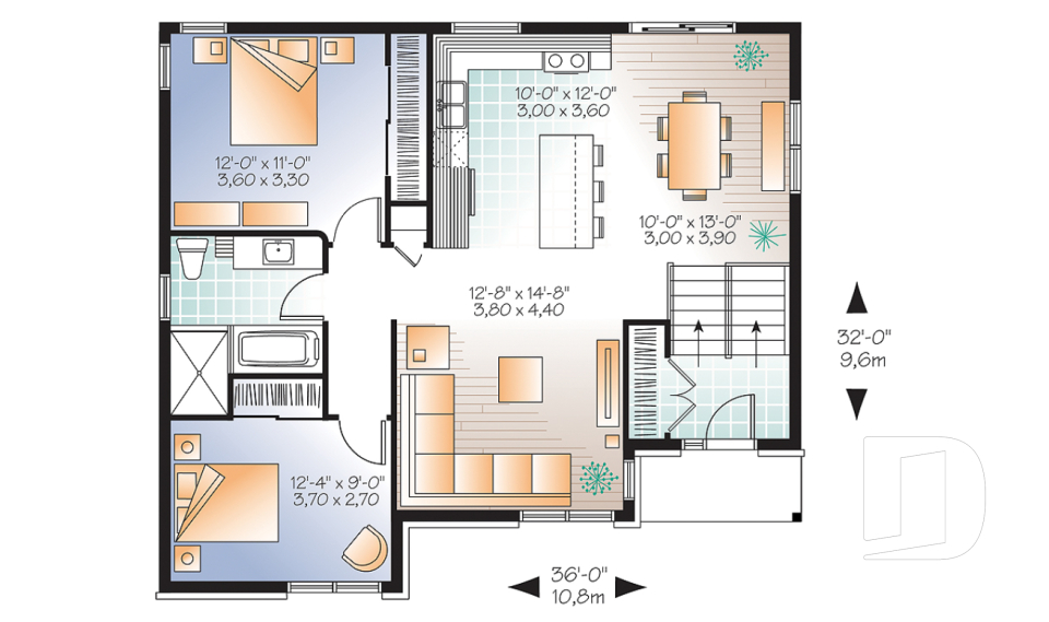 Rez-de-chaussée -  - Hautbois 3