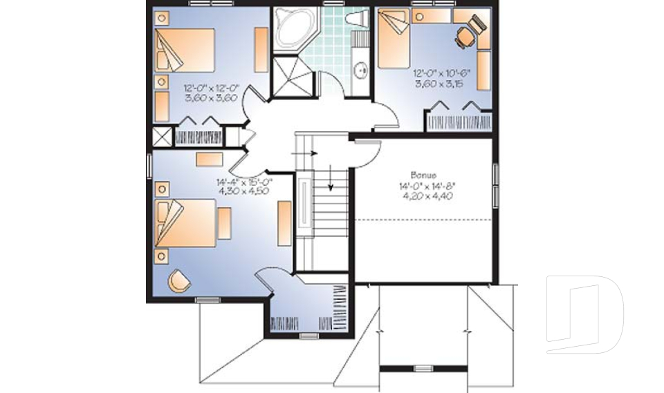 Étage -  - Archibald 2