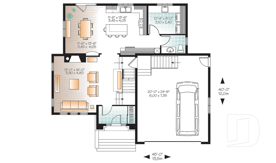 Rez-de-chaussée -  - La Française 4