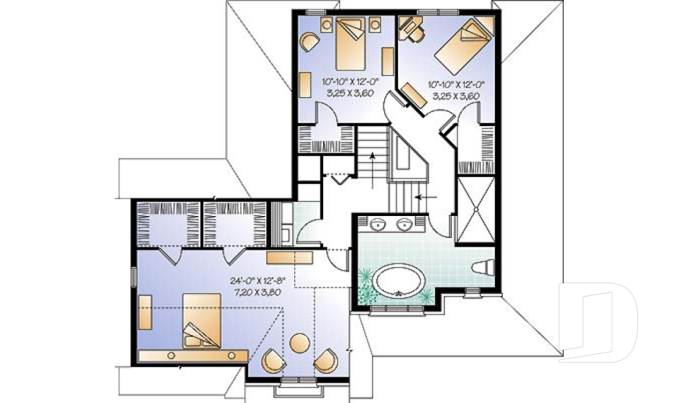 Étage -  - Evelyne 2