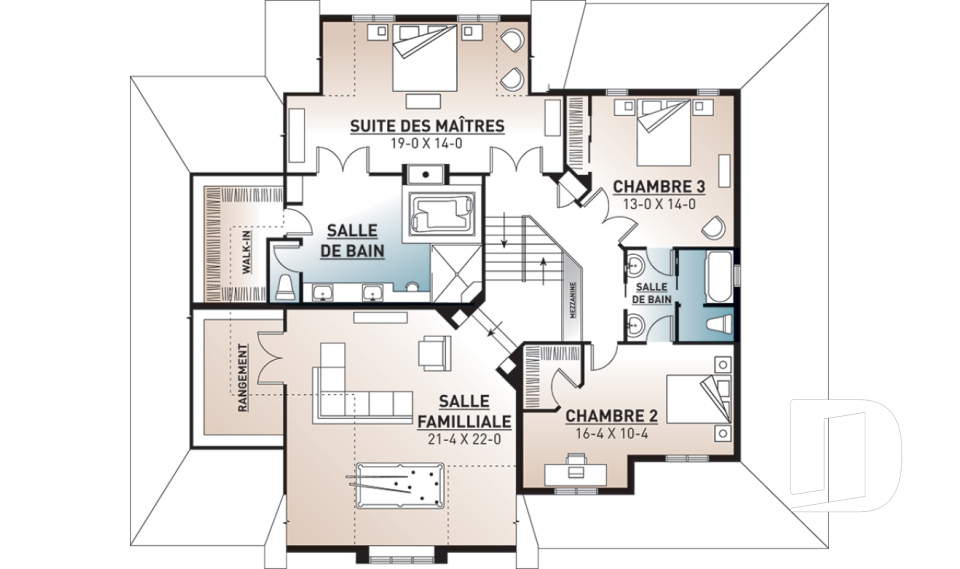 Étage -  - Hirondelle 4