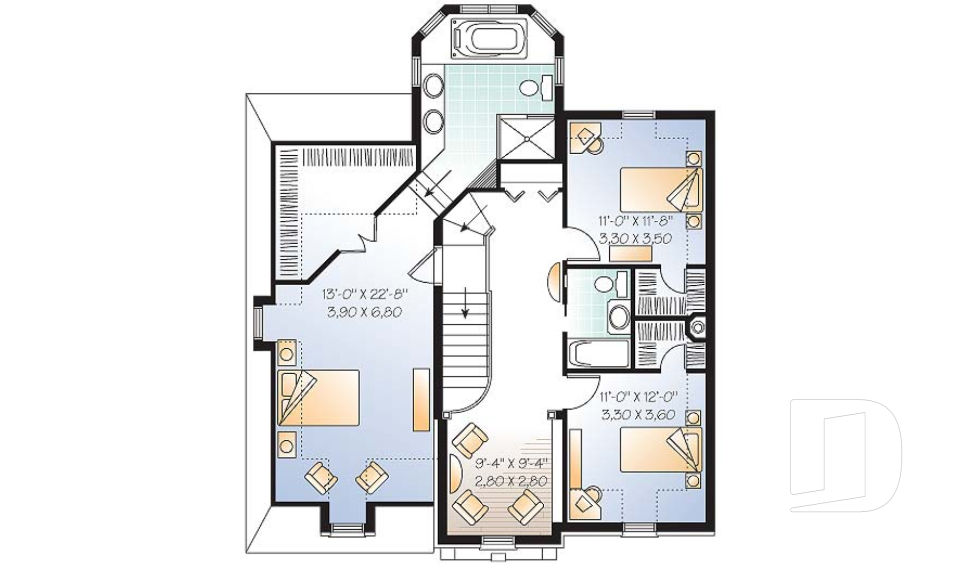 Étage -  - Versaille 1