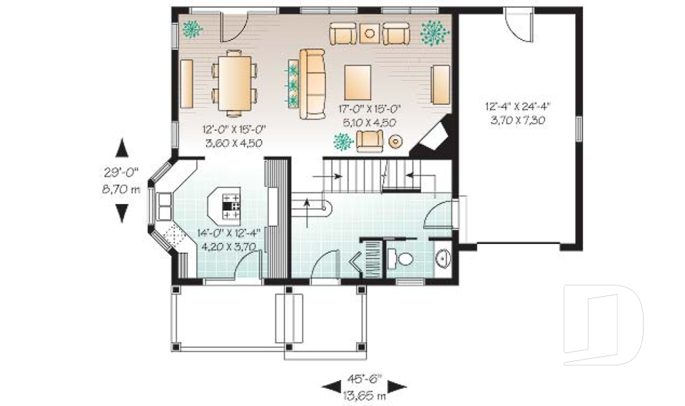 Rez-de-chaussée -  - Vilma