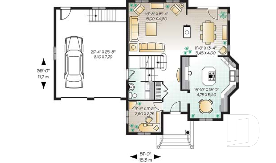 Rez-de-chaussée -  - Ares