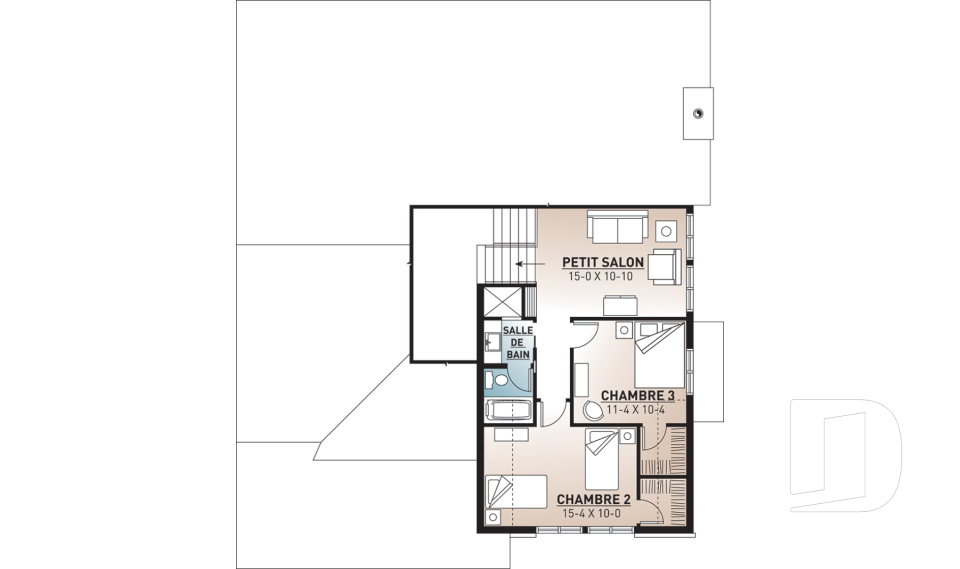 Étage -  - Fabienne