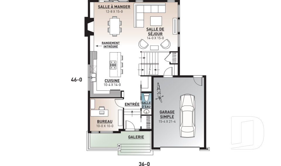 Rez-de-chaussée -  - Lily 2