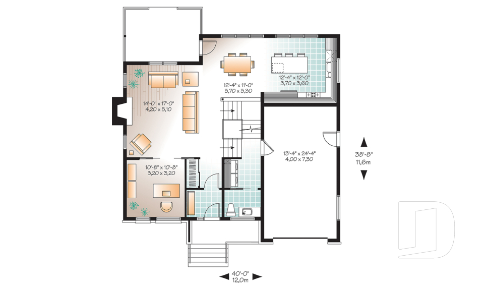 Rez-de-chaussée -  - Odyssée
