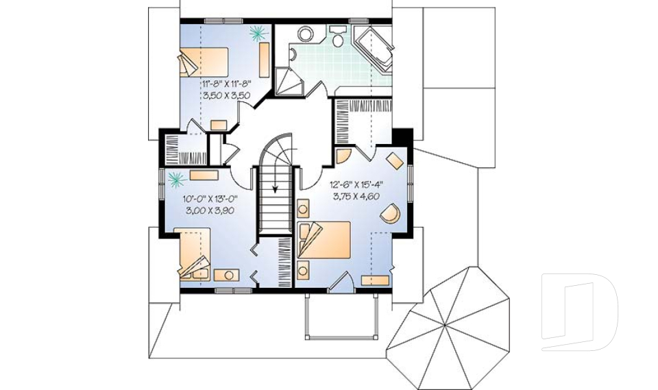 Étage -  - Fougère 2