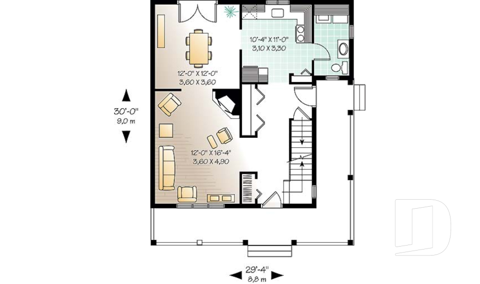 Rez-de-chaussée -  - Northwood
