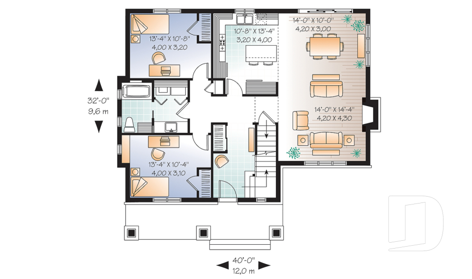 Rez-de-chaussée -  - Cornelia