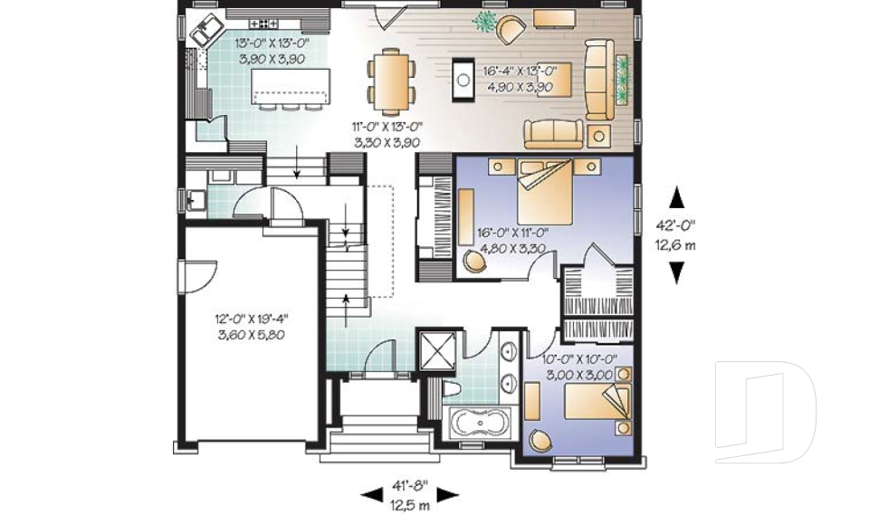 Rez-de-chaussée -  - Romanov