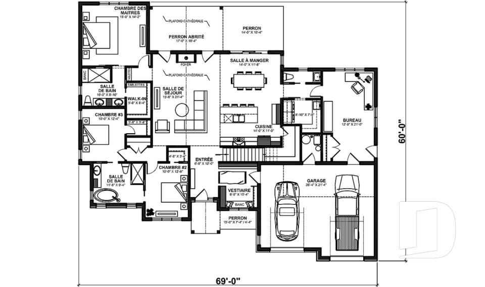 Rez-de-chaussée -  - Robin