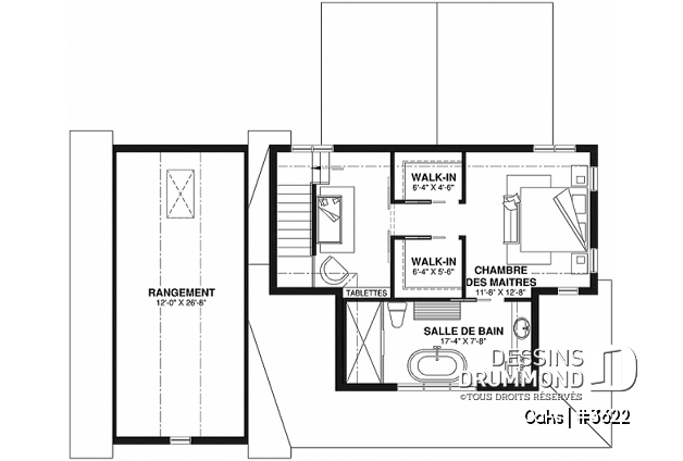 Étage - Maison champêtre avec sous-sol aménagé, 3 chambres au total, garage, et superbe luminosité - Oaks