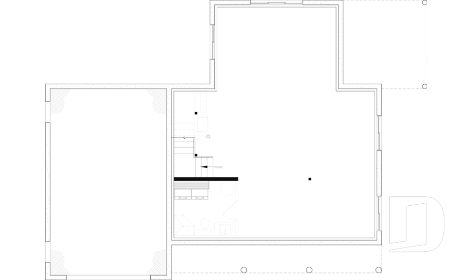 Sous-sol aménageable -  - Oaks