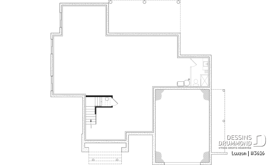 Sous-sol aménageable - Maison familiale lumineuse avec suite principale à l’étage, s-sol fini optionnel, garage &amp; terrasse abritée - Lauzon
