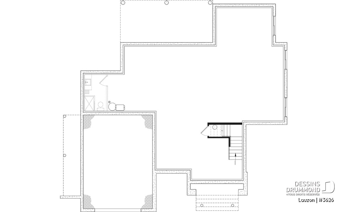 Sous-sol aménageable - Maison familiale lumineuse avec suite principale à l’étage, s-sol fini optionnel, garage &amp; terrasse abritée - Lauzon