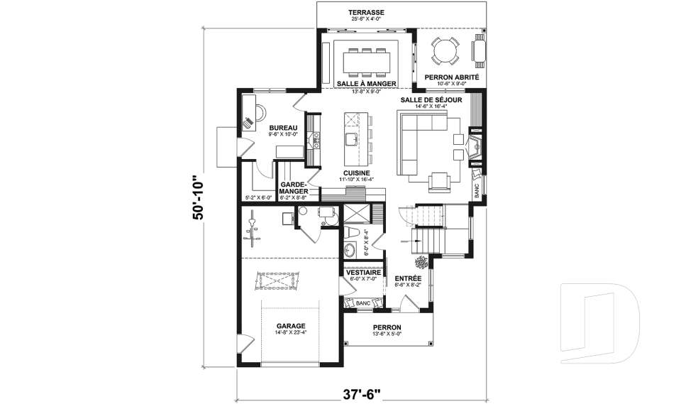 Rez-de-chaussée -  - Léo