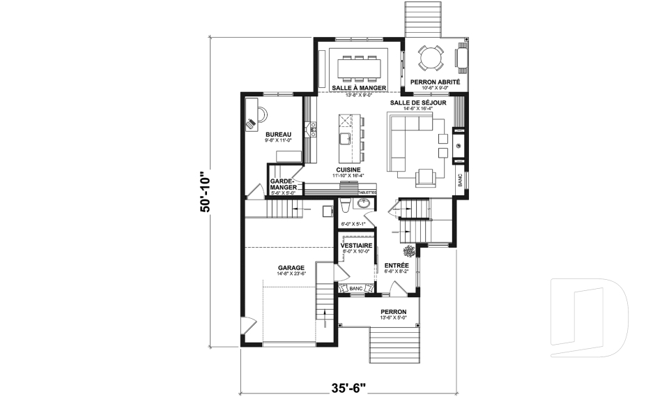 Rez-de-chaussée -  - Léo 2