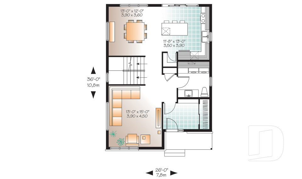 Rez-de-chaussée -  - Collins 