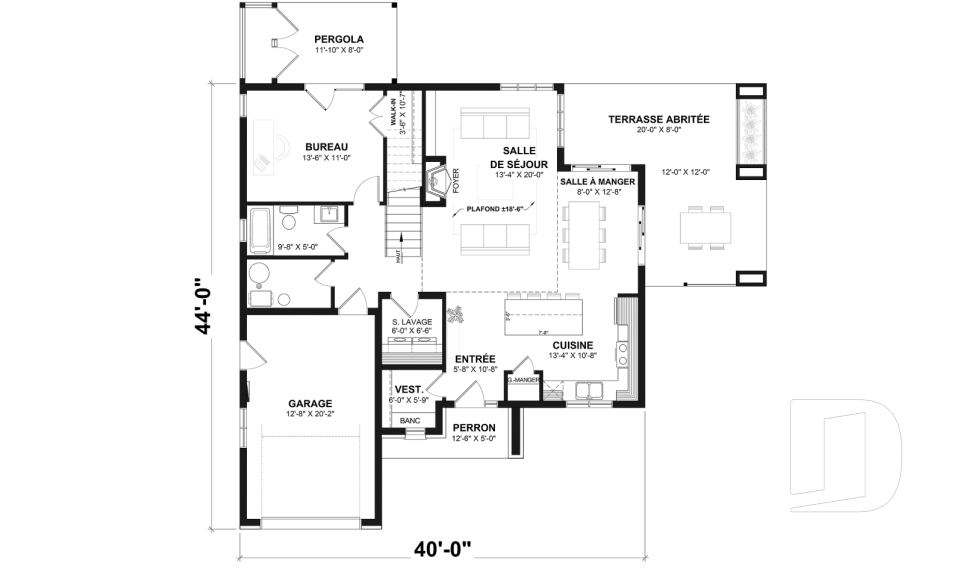 Rez-de-chaussée -  - Azalée