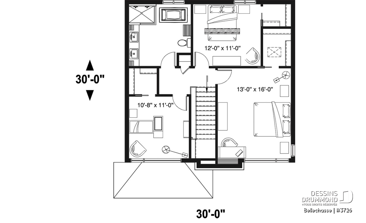 Étage - Maison moderne à étage, plancher spacieux, superbe cuisine avec garde-manger et îlot, 3 chambres bon format - Bellechasse
