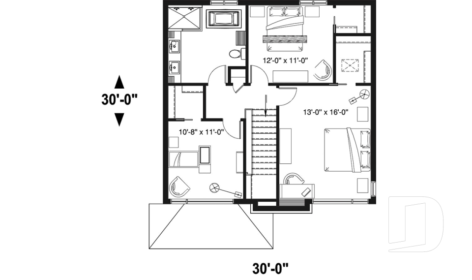 Étage -  - Bellechasse