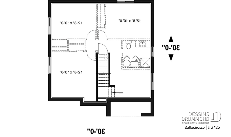 Sous-sol - Maison moderne à étage, plancher spacieux, superbe cuisine avec garde-manger et îlot, 3 chambres bon format - Bellechasse