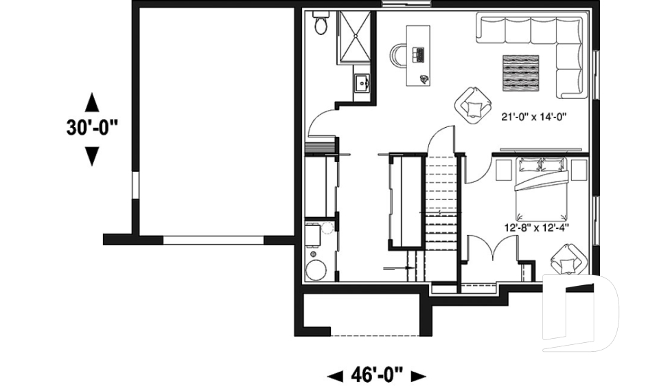 Sous-sol -  - Bellechasse 2