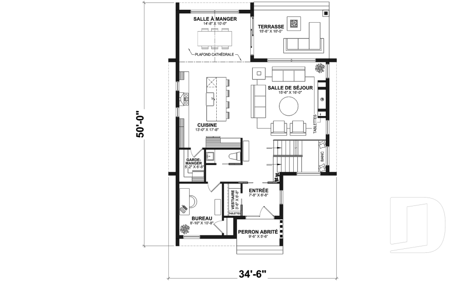 Rez-de-chaussée -  - Freya