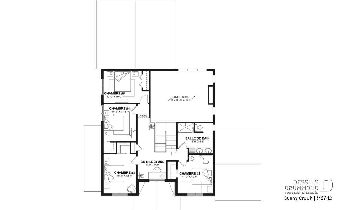 Étage - Maison à deux étages avec 5 chambres, une salle de jeux et des espaces familiaux lumineux et accueillants - Sunny Creek