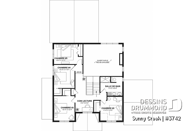 Étage - Maison à deux étages avec 5 chambres, une salle de jeux et des espaces familiaux lumineux et accueillants - Sunny Creek