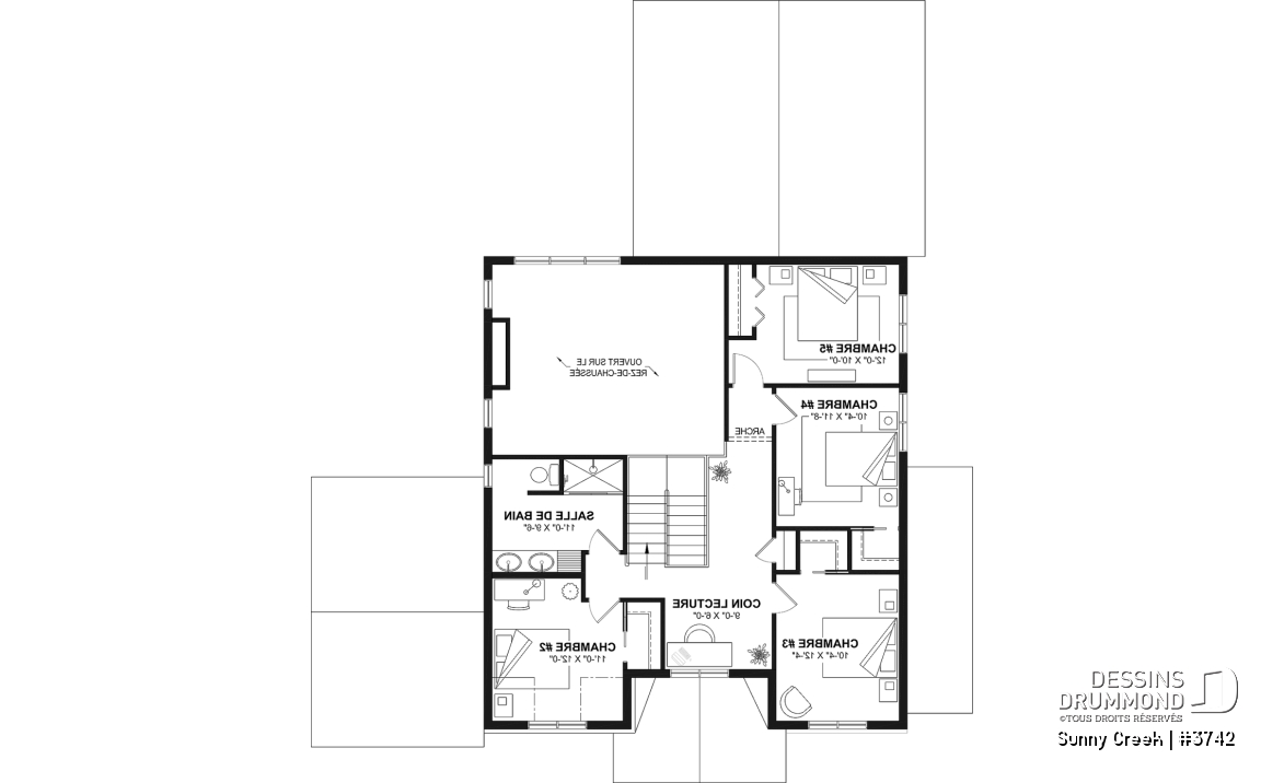 Étage - Maison à deux étages avec 5 chambres, une salle de jeux et des espaces familiaux lumineux et accueillants - Sunny Creek