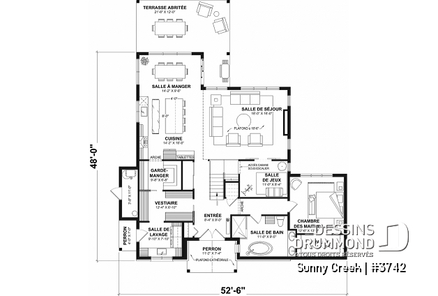 Rez-de-chaussée - Maison à deux étages avec 5 chambres, une salle de jeux et des espaces familiaux lumineux et accueillants - Sunny Creek