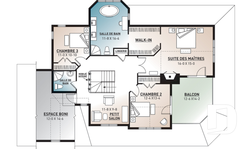 Étage -  - Meridian 1