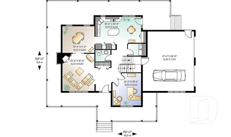 Rez-de-chaussée -  - Rosie 4