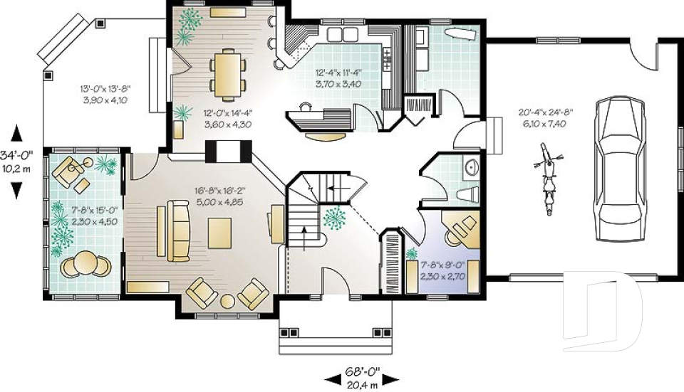 Rez-de-chaussée -  - Bainbridge 2